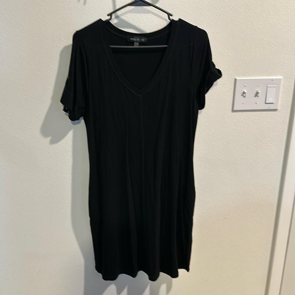 Comfy Black Dress